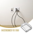 thumbnail image 3 of SHISUYAN Weatherproof Outlet Cover Outdoor Electrical Boxes Outdoor Receptacle Cover Weatherproof Outdoor Electrical Outlet Covers, 3 of 9
