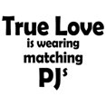 thumbnail image 3 of CafePress - Love Is Matching Pjs Pajamas - Women's Dark Pajamas, 3 of 4