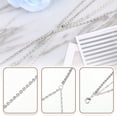 thumbnail image 2 of Baohd Metal Body Chains Jewelry For Women High-end Texture Smooth Line And Delicate Carved Chain For Women 1Set, 2 of 6