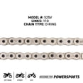 thumbnail image 4 of Niche 525 Drive Chain 110 Links O-Ring With Master Link for Motorcycle 519-CDC2374H, 4 of 8