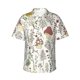 thumbnail image 1 of Balery Colorful Mushrooms and Plants Camisas hawaianas de manga corta para hombre, camisas playeras de corte holgado, camisas de vacaciones con botones,Small, 1 of 7