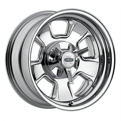 15x6 Cragar 390C Street Pro Chrome Wheel 5x4.5/5x4.75 (-25mm)