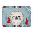 thumbnail image 1 of Carolines Treasures BB1717RUG Winter Holiday Pekingese Machine Washable Memory Foam Mat, 1 of 4
