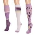 thumbnail image 4 of MUK LUKS Women's 3 Pair Pack Compression Socks, 4 of 6