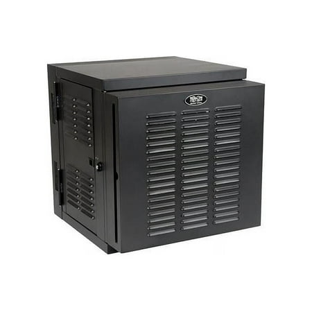 UPC: 0037332168016 | Tripp Lite 12U Wall-Mount Rack Enclosure Cabinet for Harsh Environments (NEMA 12) Hinged Back Switch-Depth (SRW12USNEMA)