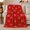 Snowflake Flurry, variant on White Snowflakes and Hearts on Red, Festive Holiday Style for Christmas Lovers, Classic Winter Pattern and Christmas Gift, Warm Flannel Blanket for Family Room and Bedroom, Home Decor