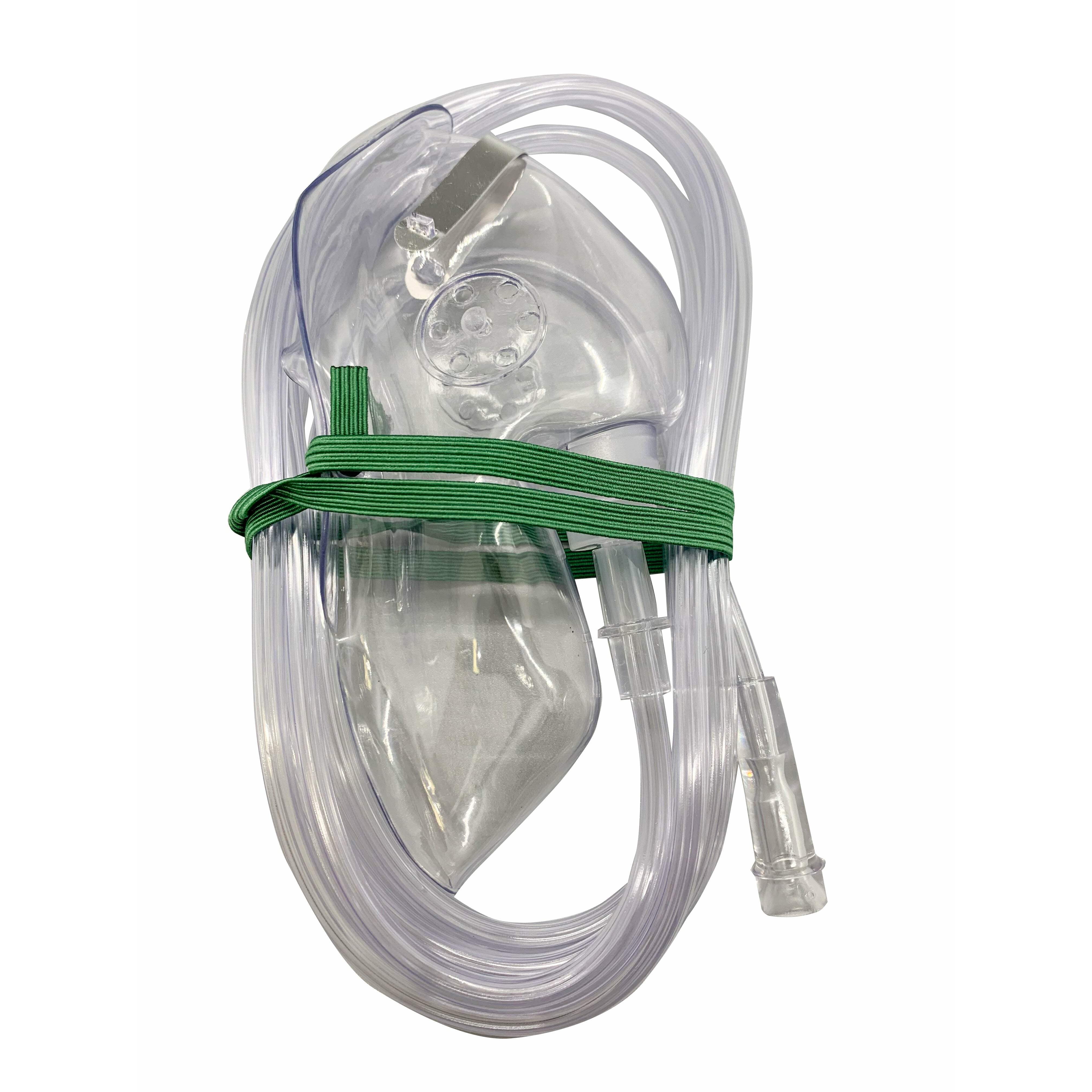 Endure Industries Oxygen Mask And Tubing, Elongated, Adult, Pack of 5