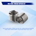 thumbnail image 2 of 100Pcs Wire Insert Thread,  Heli Coil Thread Repair Stainless Steel SS304 Thread Insert Coiled Wire Insert (M40.71.5D), 2 of 7