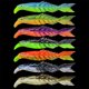 thumbnail image 4 of Yuarrent Paleta de pesca con cola de pez de PVC, 7 Uds., para peces realistas y larga vida útil, adecuada para pesca en lago Pescar, 4 of 6