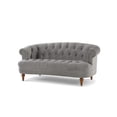 thumbnail image 5 of Jennifer Taylor Home La Rosa 68.5" Velvet Tufted Rolled Arm Chesterfield Loveseat Opal Grey Velvet, 5 of 11