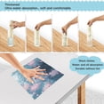 thumbnail image 4 of Qxltty Water Brings Out The Lotus Kitchen Towels Set of 6 Ultra Soft Absorbent Quick Drying Dish Cloths 11 x 11in, 4 of 9