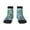 2 Black-1, variant on Crocodile Riding Skateboard Pattern Quarter Crew Socks,Toe Seamed Ankle Socks,Cotton Cushioned Breathable Athletic Crew Sports Socks