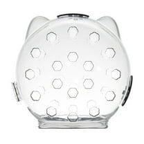 Cat Scratch Prevention Ball Mask - Transparent & Breathable Pet Grooming Cone, Durable Soft E-Collar for Vet Visits, Secure Lock Design, Comfortable Airflow for Cats