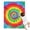 Rainbow Tie Dye, variant on Rainbow Tie Dye Spiral Blanket,Comfortable Soft Flannel Throw Blanket,All Season,Warm Lightweight Blankets for Sofa Bed Couch Living Room Chair,30"x40"