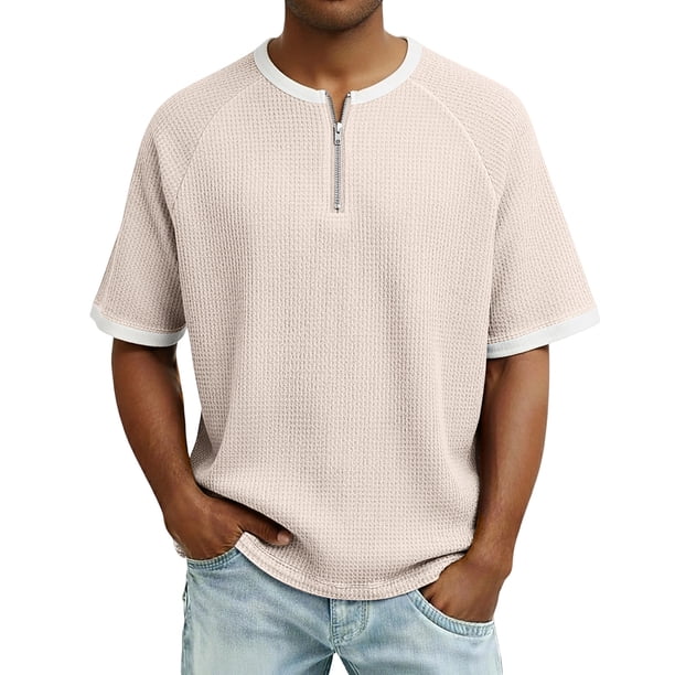 Camisas de Manga Larga para las Mujeres de Ajuste Suelto No Se Aplica Aquí, Tops de Manga Corta para las Mujeres de Ajuste Suelto No Incluido, Camisa de Bloque de Color para Hombre