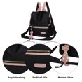 thumbnail image 6 of LHNFT Backpack for Women, Backpacks for School College with Cute Pendant, Open Pocket Travel Bag, Small Backpack for Travel, 6 of 8