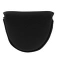thumbnail image 3 of jinwen Golf Mallet Putter Cover Head Cover Golf Putter Sleeve Golf Accessory Black, 3 of 7