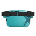 thumbnail image 3 of Easygdp a Teal Ribbonin Fanny Packs para Mujeres y Hombres, Bolsa de Cinturón, Bolsos de Cruz para Trabajo/Correr/Senderismo, 3 of 9