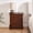 Brown, variant on Dtwnek Wood Nightstand with Charging Station and Outlet Hole, 2 Drawers Beside Table for Living Room, Bedroom, Brown