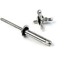 thumbnail image 2 of Exploding Rivets 3/16 (#6) Aluminum Shaveable Head Blind Rivets with Sealing Washer 6-6, 3/16" x 3/8" Grip (0.050-0.375) QTY 25, 2 of 5