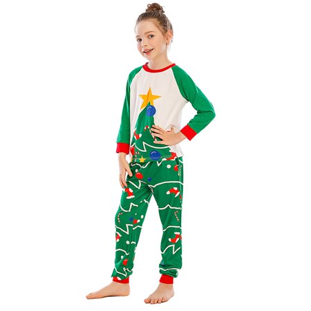 

Pajamas Set For Women Bobora Autumn/Winter Pijama Suit New Female Christmas Tree Print Home Service Women Suits child XL