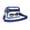 Blue, variant on Clear Crossbody Bag for Stadium Events, Transparent Purse Bag for Concerts Sports