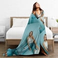 thumbnail image 5 of Custom Blanket Personalized Bed Throw Blanket with Photos Text, Customized Blankets with Photos Collage Customized Blankets for Family Birthday Wedding Gift, Gary, 60" x 50" Blankets, 5 of 5