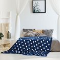 thumbnail image 2 of Blanket - Soft and Warm Flannel Blanket - Winter Blanket for Sofa and Bedspread - Star 180 x 200 cm, 2 of 5