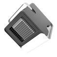 thumbnail image 3 of Ventilador de refrigeración eléctrico USB Oficina en casa Escritorio Mini Ventilador de refrigeración por aire de iones negativos portátil, Negro Jumpingount HA6029-02B, 3 of 6