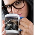 thumbnail image 2 of 3drose, Usa, Virginia, Great Falls Park, Potomac River - Us47 Bja0030 - Jaynes Gallery, 11oz Two-tone Blue Mug, 2 of 6
