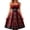 Wine, variant on Ovbmpzd Wine Summer Dresses for Women Midi Bavarian Oktoberfest Dirndl A-Line Plus Size Sleeveless Dresses,XXL