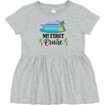 thumbnail image 3 of Inktastic My 1st Cruise Vacation Trip Girls Baby Dress, 3 of 5