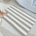 thumbnail image 4 of 40x60cm Stripe Area Rug Soft Modern Striped Rug Easy Clean Decorative Floor Mat for Living Room Bedroom, 4 of 4