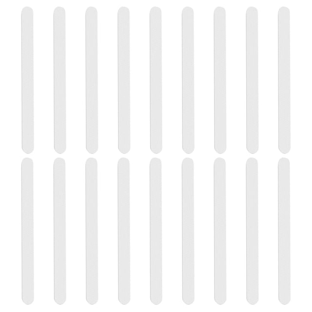 TIELUTT Non Bath Stickers 18pcs Shower Strips Bathtub Stickers Tape Standing Towel Racks for Bathroom Paper Towel Holder for Bathroom Baby Beach Towel Bathroom Rugs Set Towel Racks for Bathroom