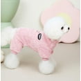 thumbnail image 7 of Winter Dog Clothes for Small Medium Dogs Boy Girl, Soft Flannel Puppy Pajamas Onesie Chihuahua Yorkie Warm Jumpsuit Pet Apparel (Pink,XL), 7 of 7