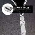 thumbnail image 1 of unbranded 10Ud Zipper Pull Tabs De Aleación Prácticos Y Durables Para Uso DIY En Bolsas Y Ropa Plata, 1 of 8
