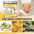 thumbnail image 3 of 60g Ginger-Infused Thermal Massage Cream - Promotes Circulation, Nourishes Skin with Vitamin C & Coconut Oil, 3 of 5