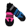 thumbnail image 2 of GASTROPOD 4Pcs Dog Shoes for Winter Dog Boots & Paw Protectors Comfortable Reflective Magic Tape Design Dog Rain Boots 6x5cm,Pink, 2 of 4