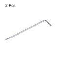 thumbnail image 3 of Uxcell T15 Tamper Proof Torx Wrench L Shape 3.98" Long Arm High Carbon Steel Hand Tool, 2 Pack, 3 of 6