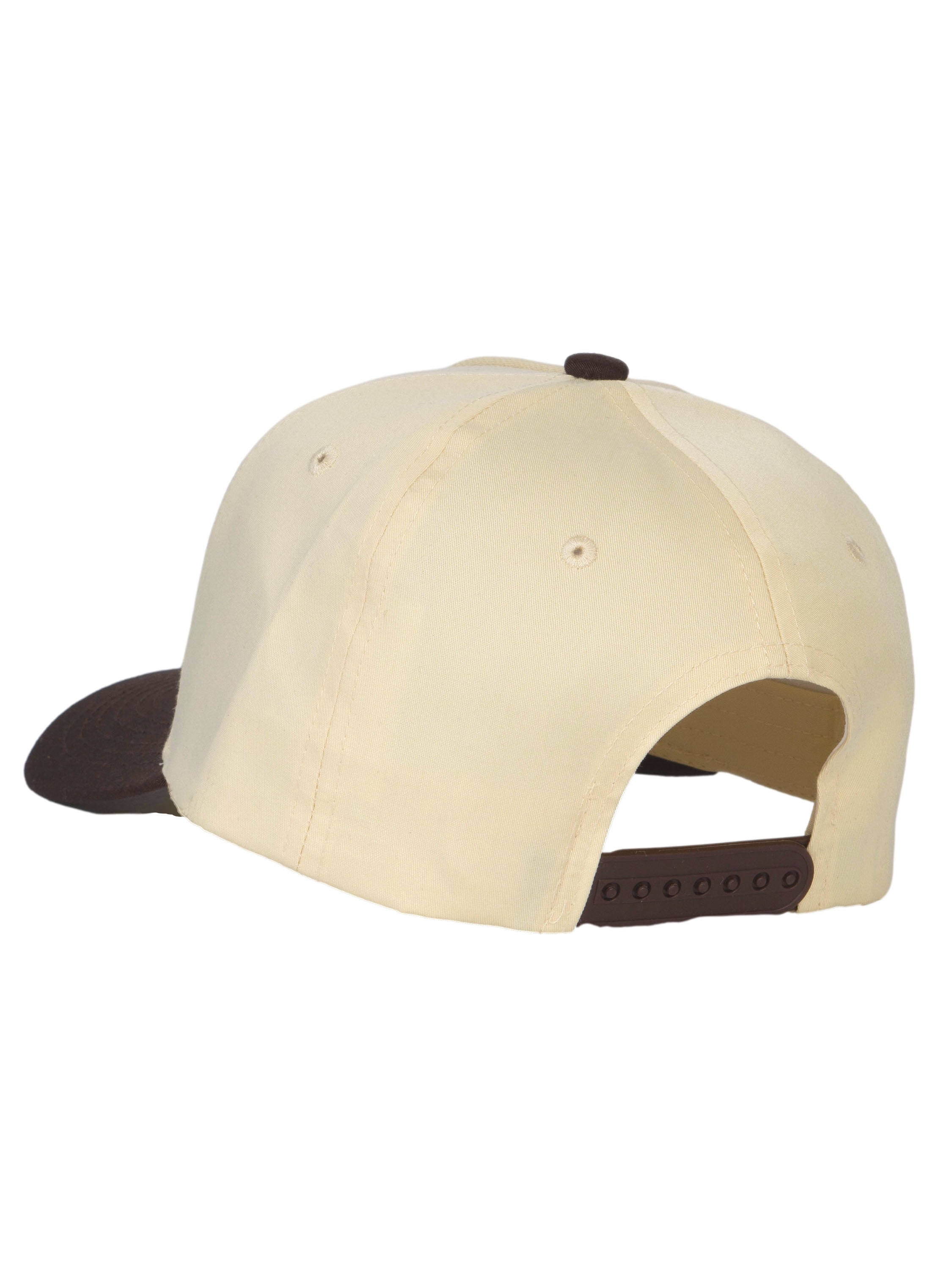 Top Headwear Throwback Heritage Snapback Hat - Two Tone Legacy Collection Baseball Cap Dozen 12 Pack, Brown