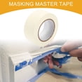 thumbnail image 2 of Cinta de pintor universal Unique Bargains - Cinta de pintura para automóviles DIY para enmascarar sin residuos - Papel crepé blanco - 2 pulgadas x 54.7 yardas, 2 of 7