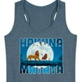 thumbnail image 3 of The Lion King - Hakuna Matata - Women's Racerback Tank Top, 3 of 5