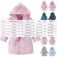 thumbnail image 4 of mgoYE Kids Little Boys Girls Cartoon Hooded Bathrobe Toddler Robe Pajamas Sleepwear(Mint Green,4-5 Years), 4 of 8