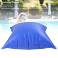 thumbnail image 4 of Inflatable Pool Pillow, Thick PVC Inflatable Pool Pillow, Cold Resistant Air Pillows, Dual Valve for Fast Inflation with Grommets for Above Ground Pools Winterizing, 4 of 7
