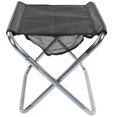 thumbnail image 5 of Outdoor Portable Folding Stool Aluminium Alloy Train Painting Camping Folding Stool Plus Size Silver Grey, 5 of 5