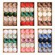 thumbnail image 2 of 15 bolas de Navidad de 6 cm, color rosa y beige, para decoración de árbol de Navidad, para fiesta de Navidad 2025, 2 of 4