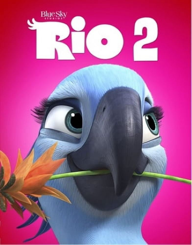 rio★ Rio 2 Animated Comedy Sequel Blu-ray with VUDU Instawatch