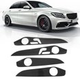 thumbnail image 3 of Inner Door Handle Panel Frame Trim, Car Interior Door Panel Trim Longer Lifespan 4PCs Scratch Resistant  for Car, 3 of 7