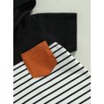thumbnail image 6 of Coduop Newborn Baby Boys Bodysuit Rompers,Short Sleeve Hooded Striped Summer Jumpsuit Playsuit, 6 of 7