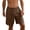 Shorts-379Coffee, variant on Shorts for Men Low Rise Corduroy Shorts Fitted Stretch Mini Shorts Casual Summer Shorts Slim Fit with Pockets Button Closure